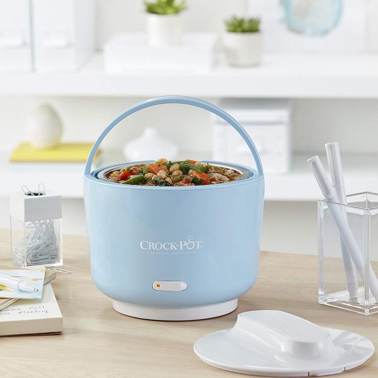 Portable Crock-Pot Lunch Crock - Portable slow-cooker lunch pale