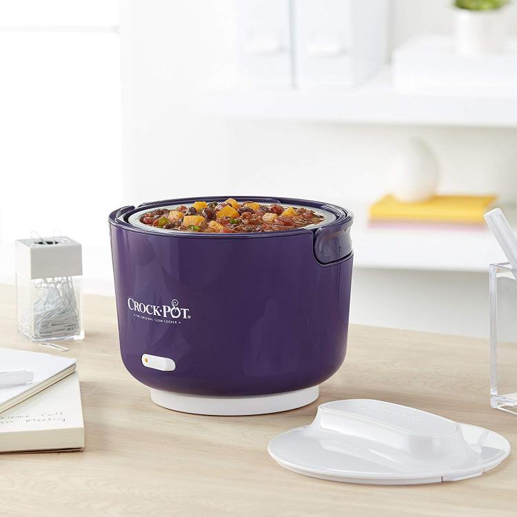 Portable Crock-Pot Lunch Crock - Portable slow-cooker lunch pale