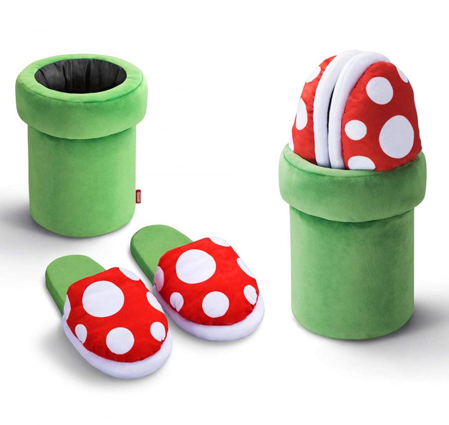 Super Mario Piranha Plant Slippers