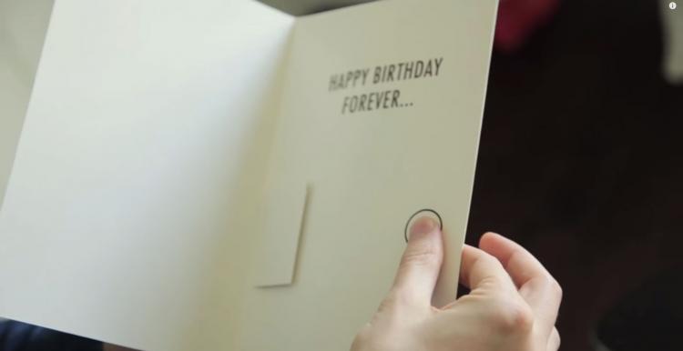 Prank Birthday Card - Won't Stop Playing Music