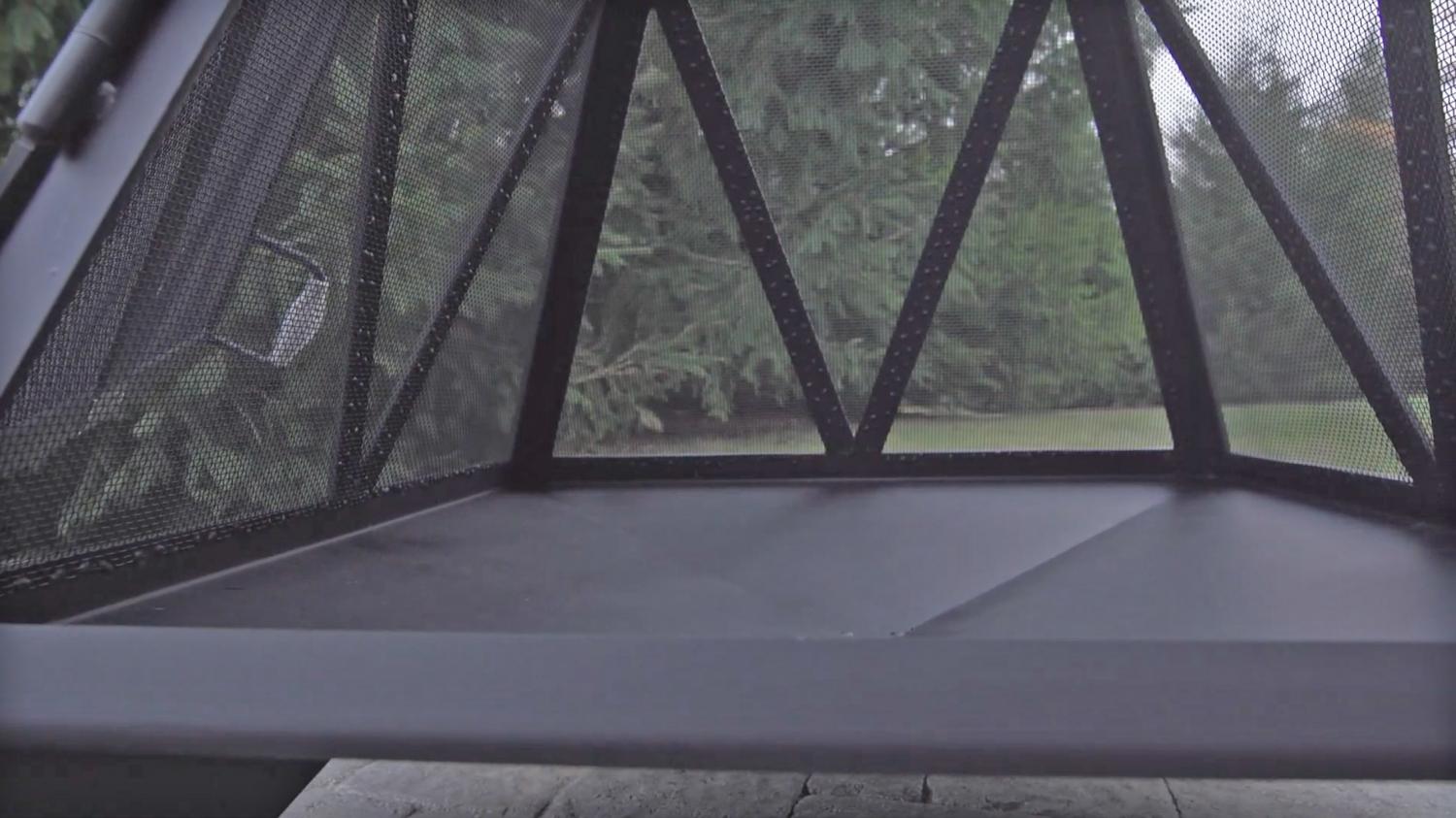 Pyramid Bonfire Pit outdoor fireplace