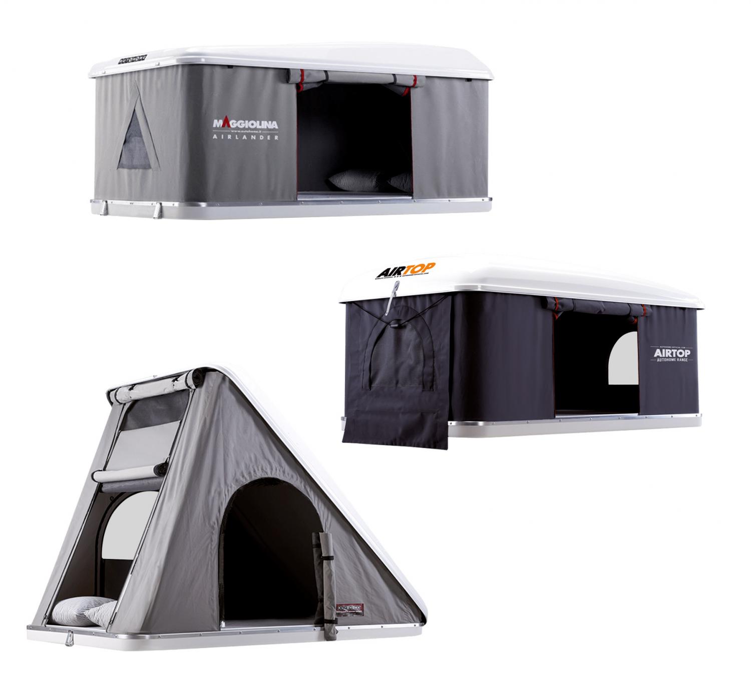 Maggiolina AutoHome Expanding Rooftop Camping Tent - Top of vehicle pop-up tent