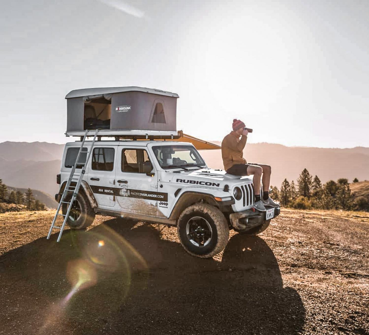Maggiolina AutoHome Expanding Rooftop Camping Tent - Top of vehicle pop-up tent