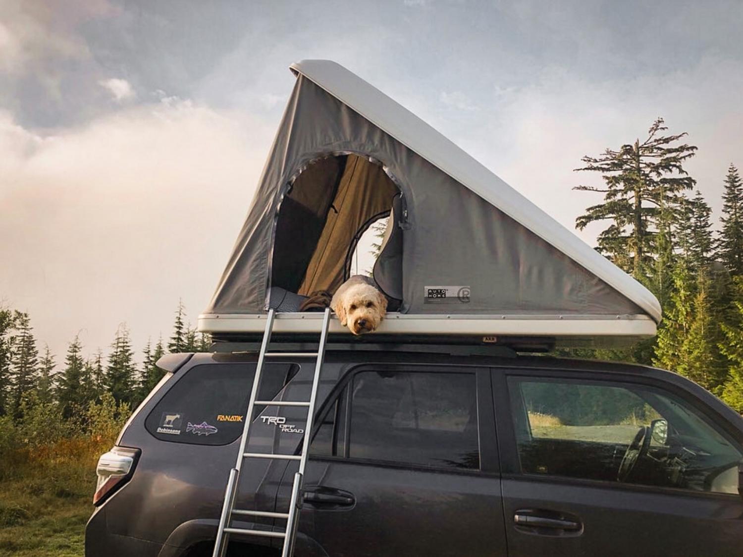 Maggiolina AutoHome Expanding Rooftop Camping Tent - Top of vehicle pop-up tent