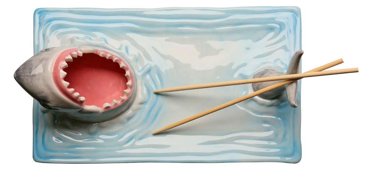 Shark Attack Sushi Serving Platter