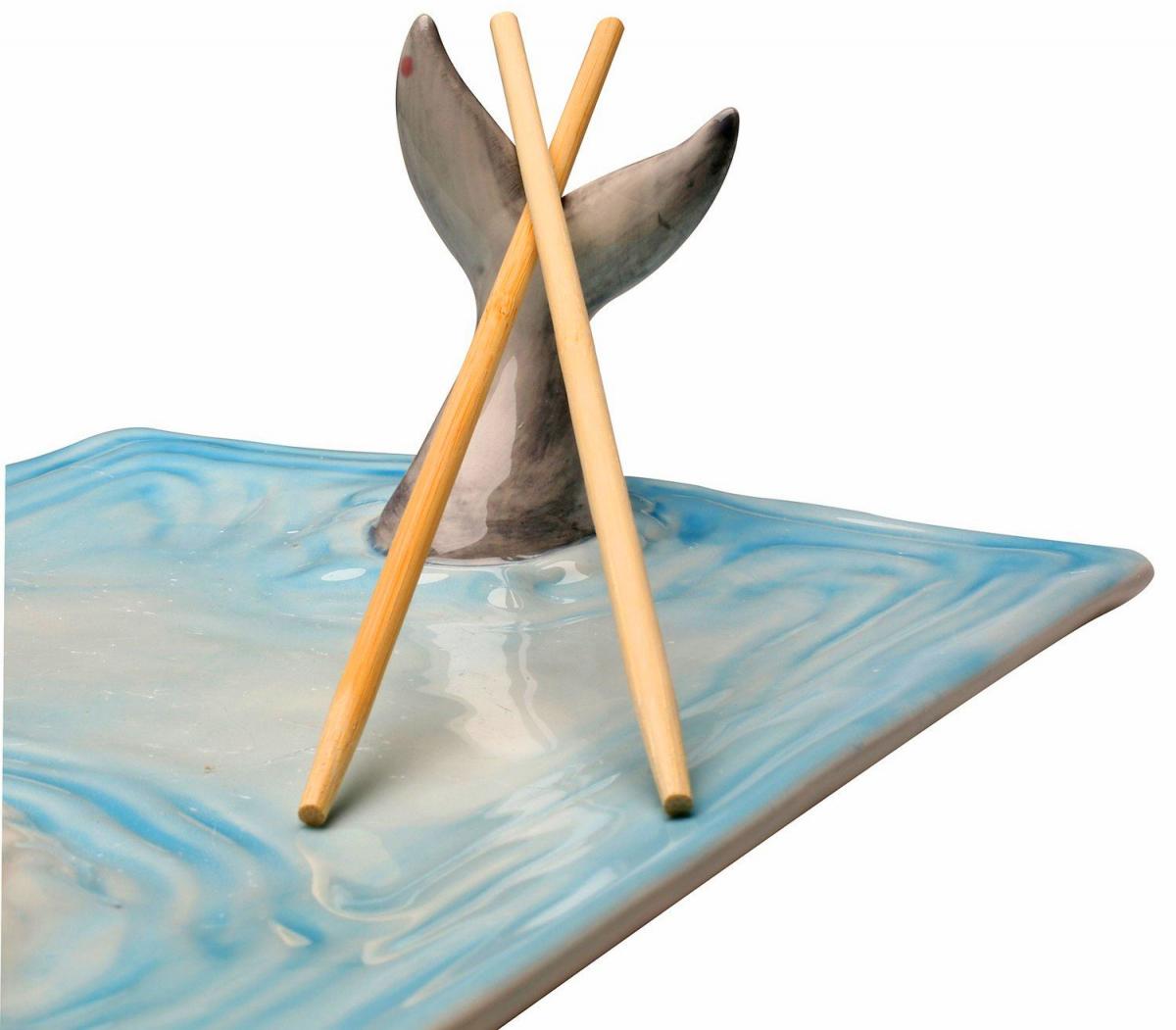 Shark Attack Sushi Serving Platter