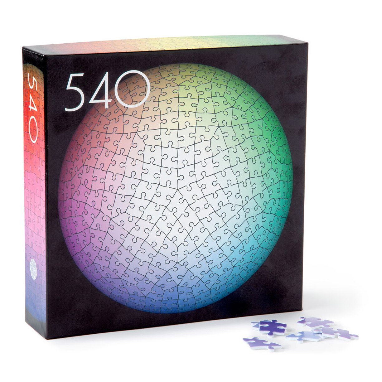 Sphere Shaped Gradient Puzzle Contains 540 Different Colors