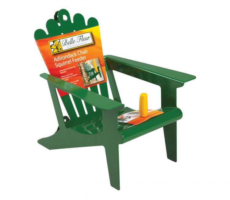 Squirrel Chair Corn Cob Feeder