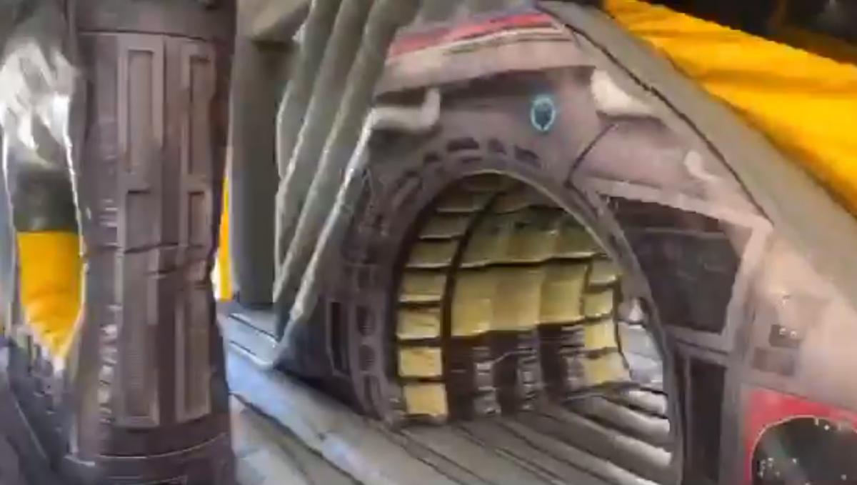 Star Wars Millennium Falcon Bounce House