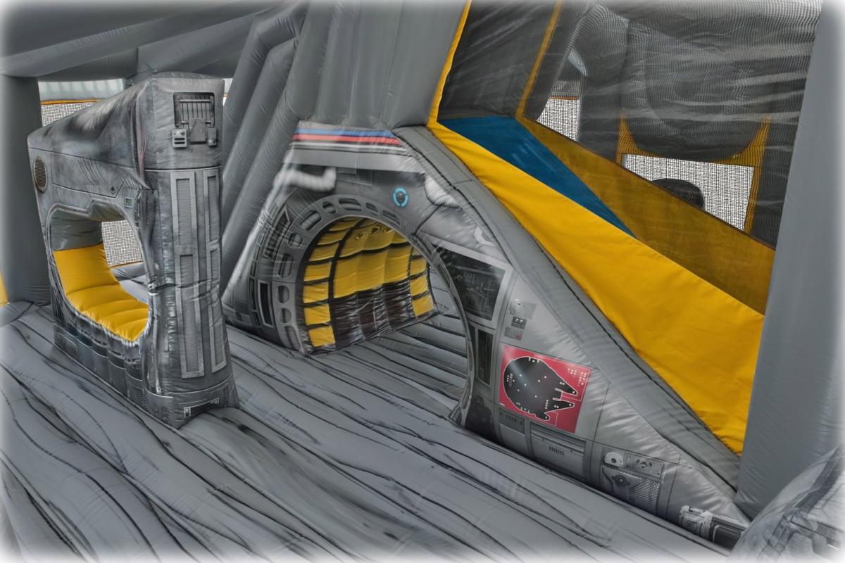 Star Wars Millennium Falcon Bounce House