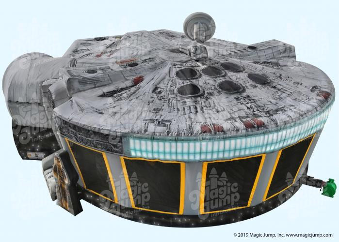 Star Wars Millennium Falcon Bounce House