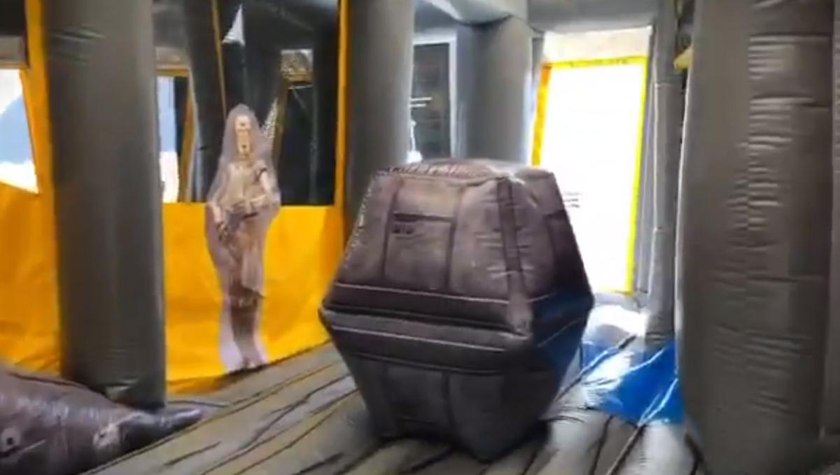Star Wars Millennium Falcon Bounce House