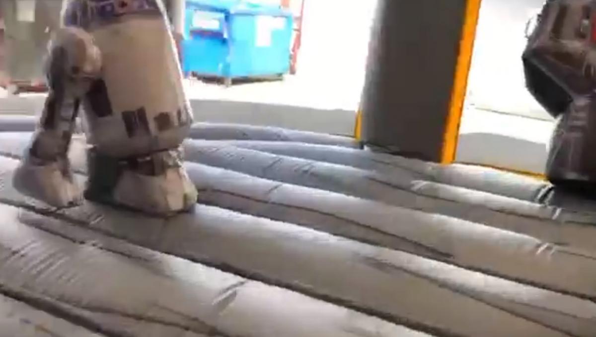 Star Wars Millennium Falcon Bounce House