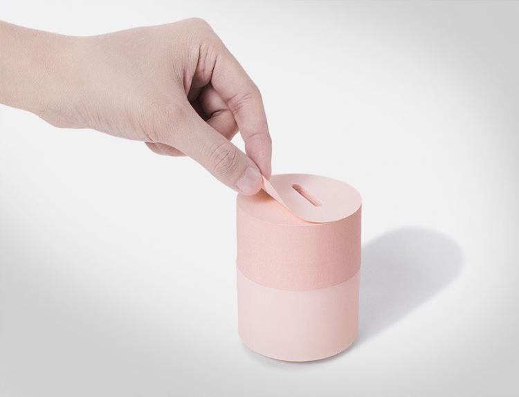 Memo Bank Note Pad Piggy Bank
