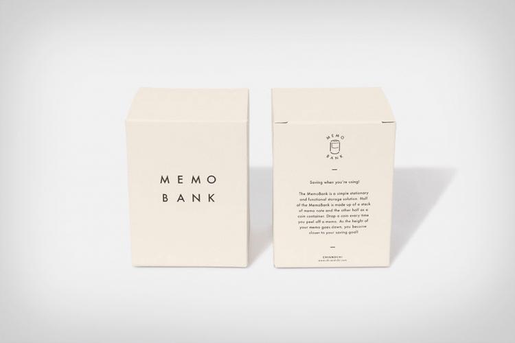 Memo Bank Note Pad Piggy Bank