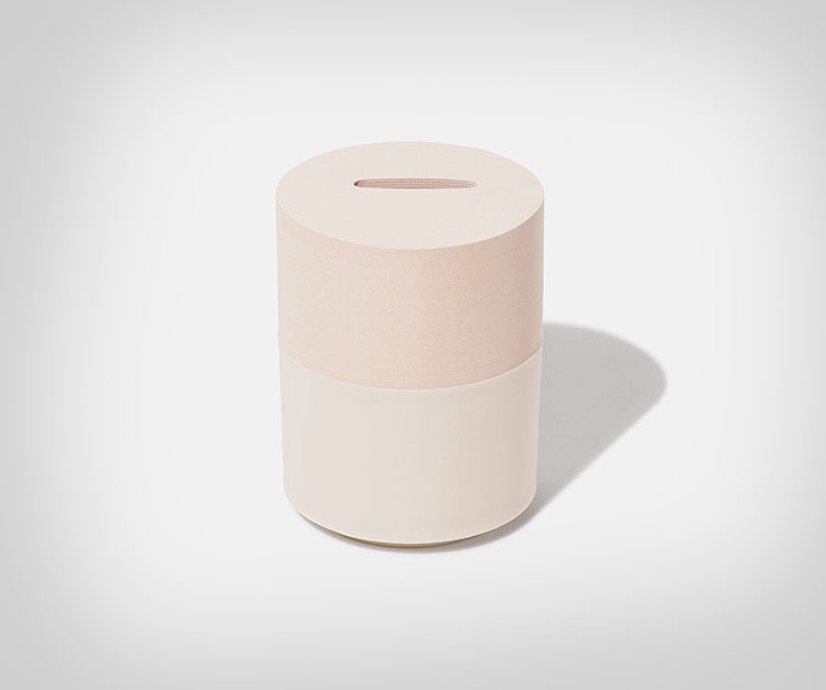 Memo Bank Note Pad Piggy Bank - Peach