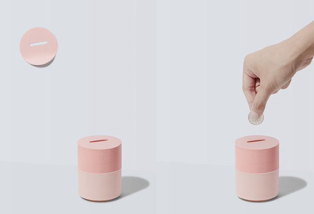 Memo Bank Note Pad Piggy Bank