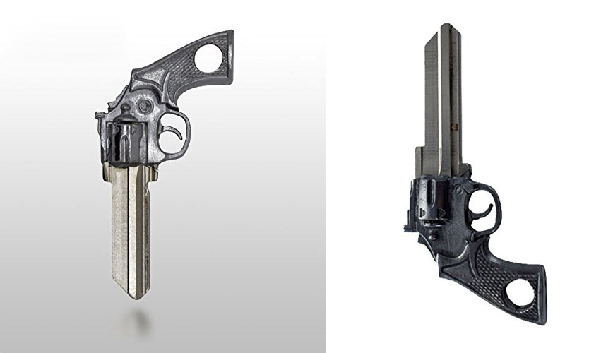 Revolver Key - Gun Shaped Key Blank