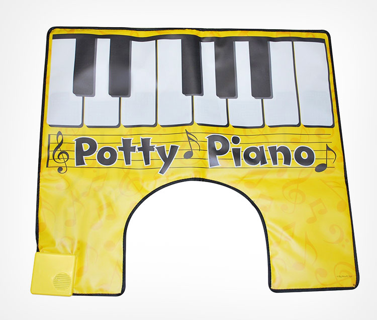 Toilet Foot Keyboard - Toilet piano pooping music maker