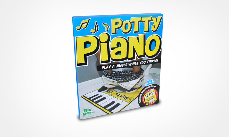 Toilet Foot Keyboard - Toilet piano pooping music maker