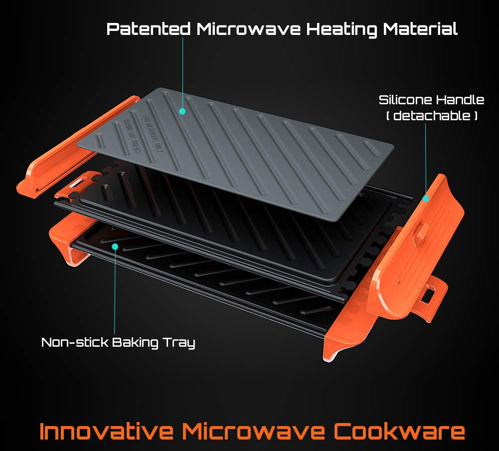 Microwave Grilling Tool - Unique Microwave cooker make grilled cheese sandwiches in microwave