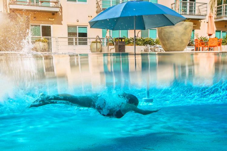 Floating Pool Umbrella