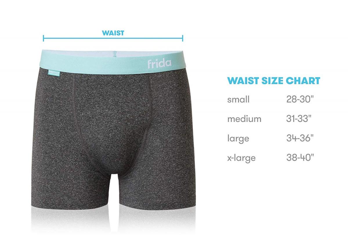 FridaBalls nut cup underwear for Dads - Boxer briefs For Dads with built-in balls protection