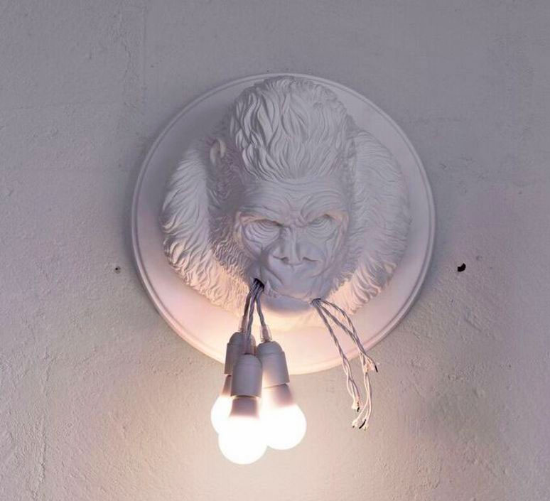 Gorilla Wall Sconce