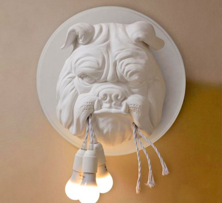 Bulldog Wall Sconce