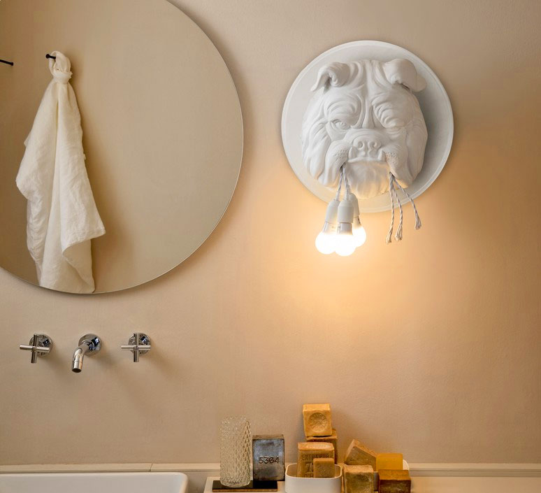 Bulldog Wall Sconce