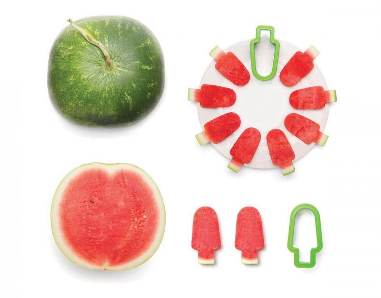 Watermelon Popsicle slicer - Watermelon Popsicles - Clean watermelon snacking
