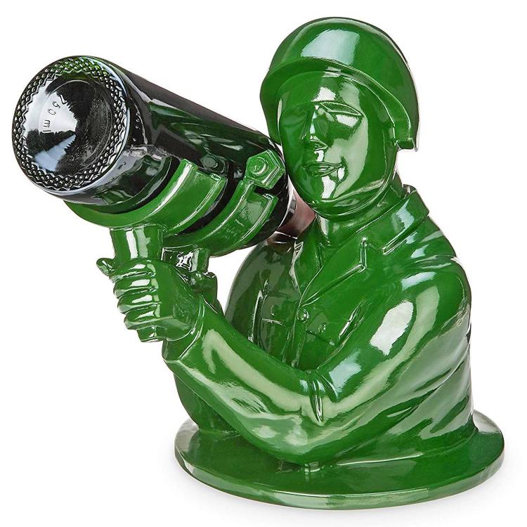 Army Man Wine Bottle Holder
