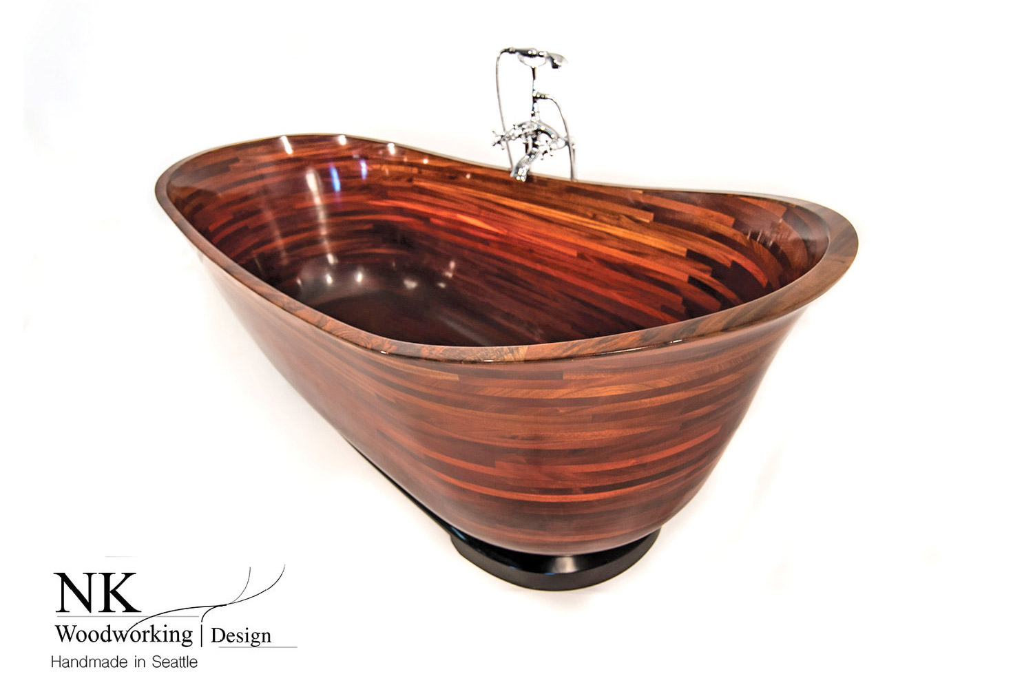 Luxurious Wooden Bathtubs - Shipbuilder wooden bathtubs inspired from ships - NK Woodworking Design