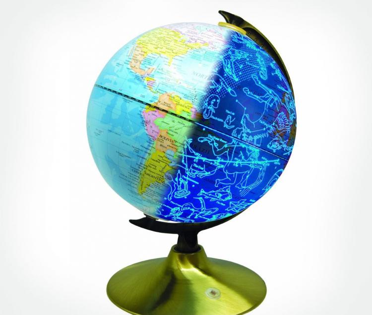 Celestial Constellation Changing Night Light Globe