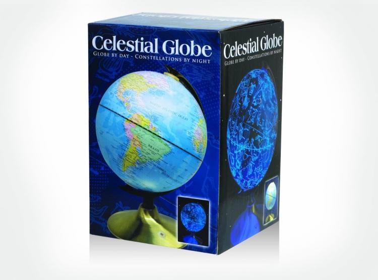 Celestial Constellation Changing Night Light Globe