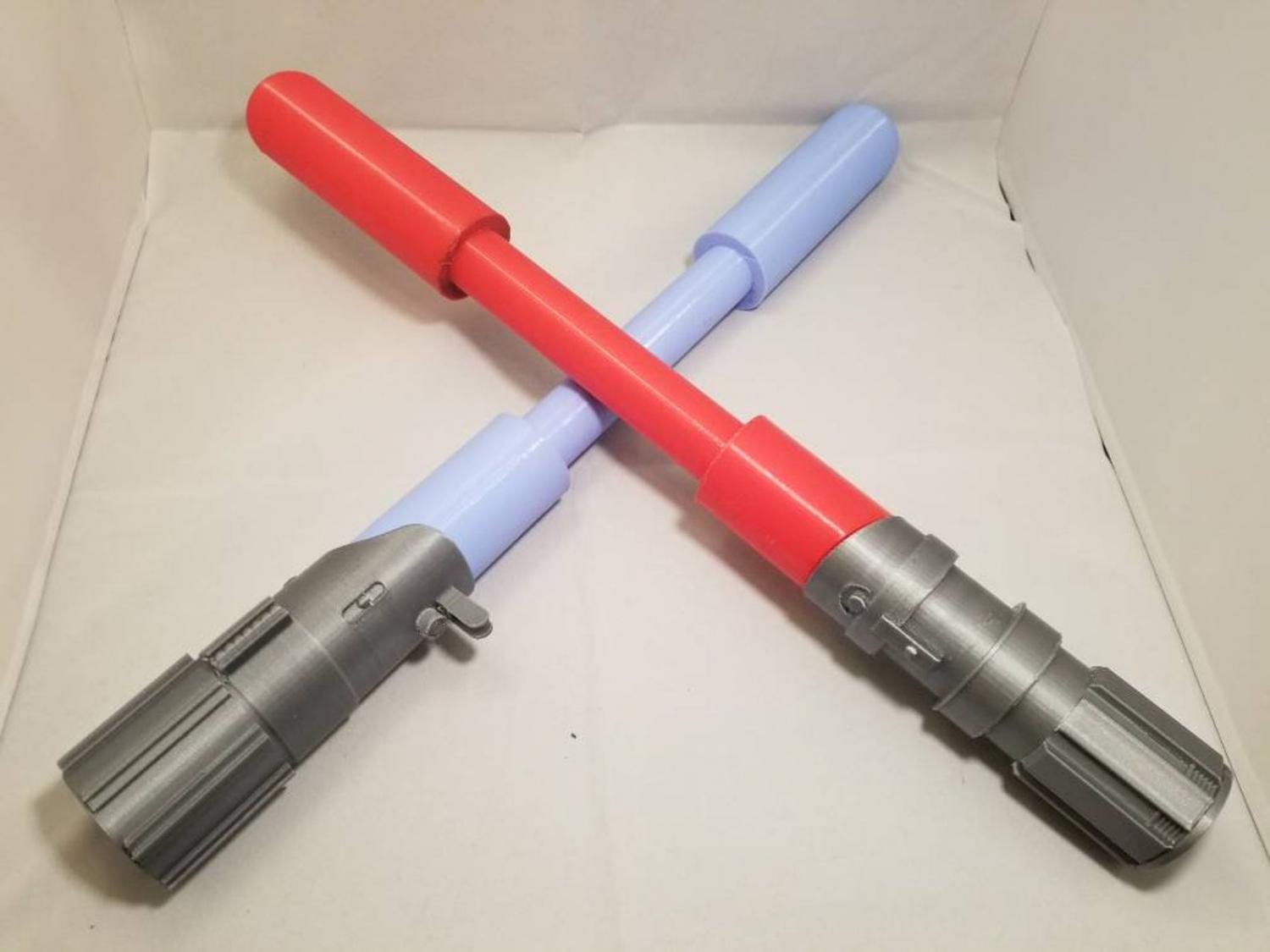 Star Wars lightsaber toilet paper holder - Wall mounted lightsaber Star Wars geeky toilet paper holder