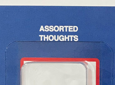 Thoughts and Prayers Prank Empty Action Figure Box