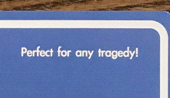 Thoughts and Prayers Prank Empty Action Figure Box