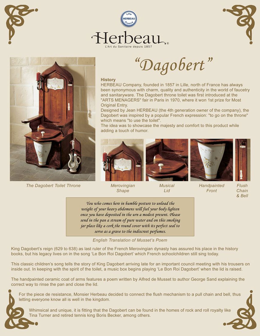 Wooden Kings Throne Toilet