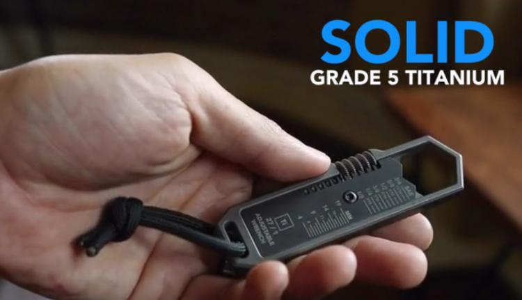 Ti EDC Wrench - Adjustable Wrench That Fits In Your Pocket