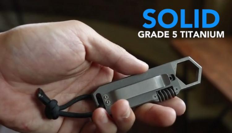 Ti EDC Wrench - Adjustable Wrench That Fits In Your Pocket