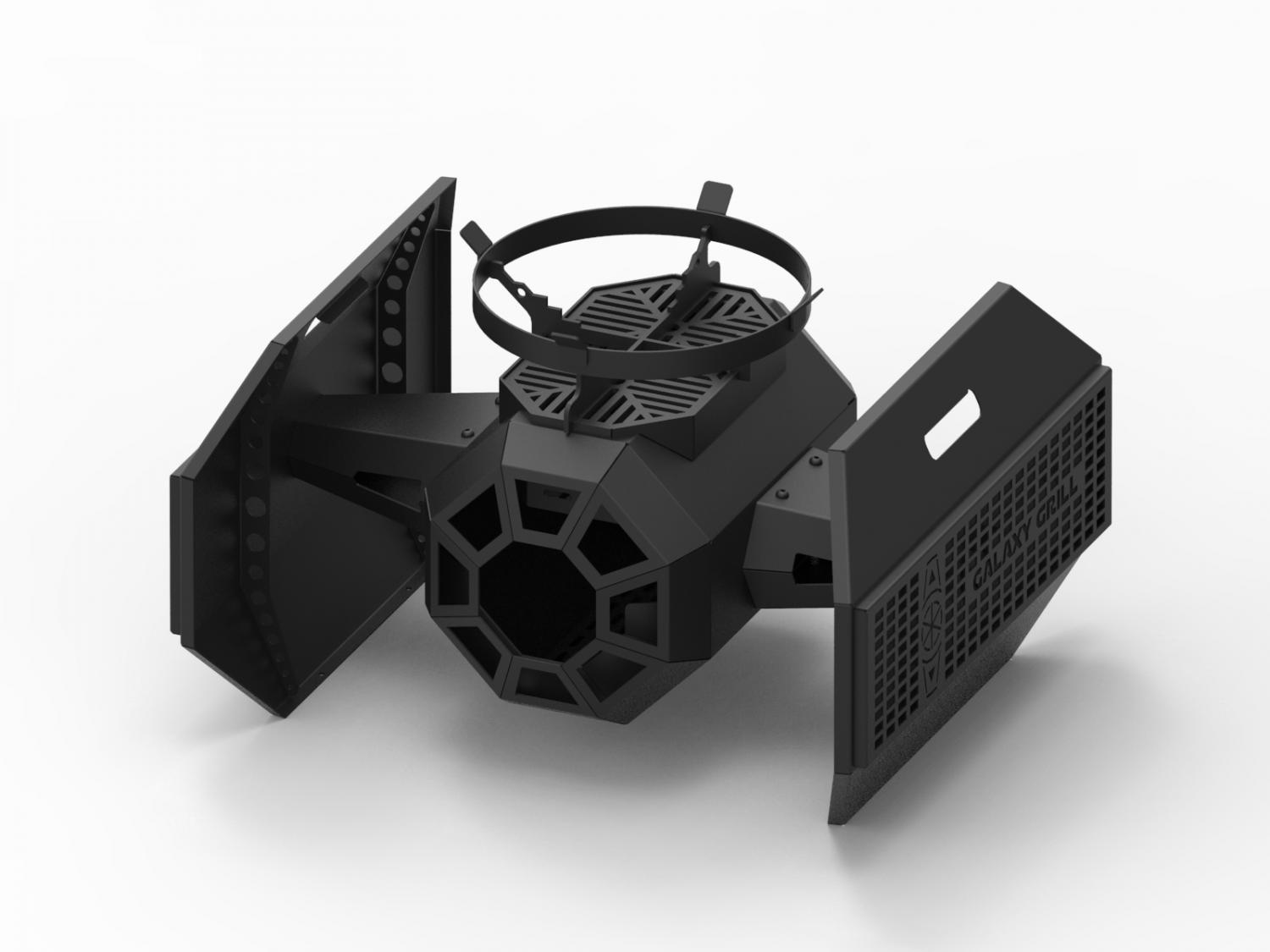 Tie Fighter BBQ Grill - Galaxy Grill Star Wars BBQ