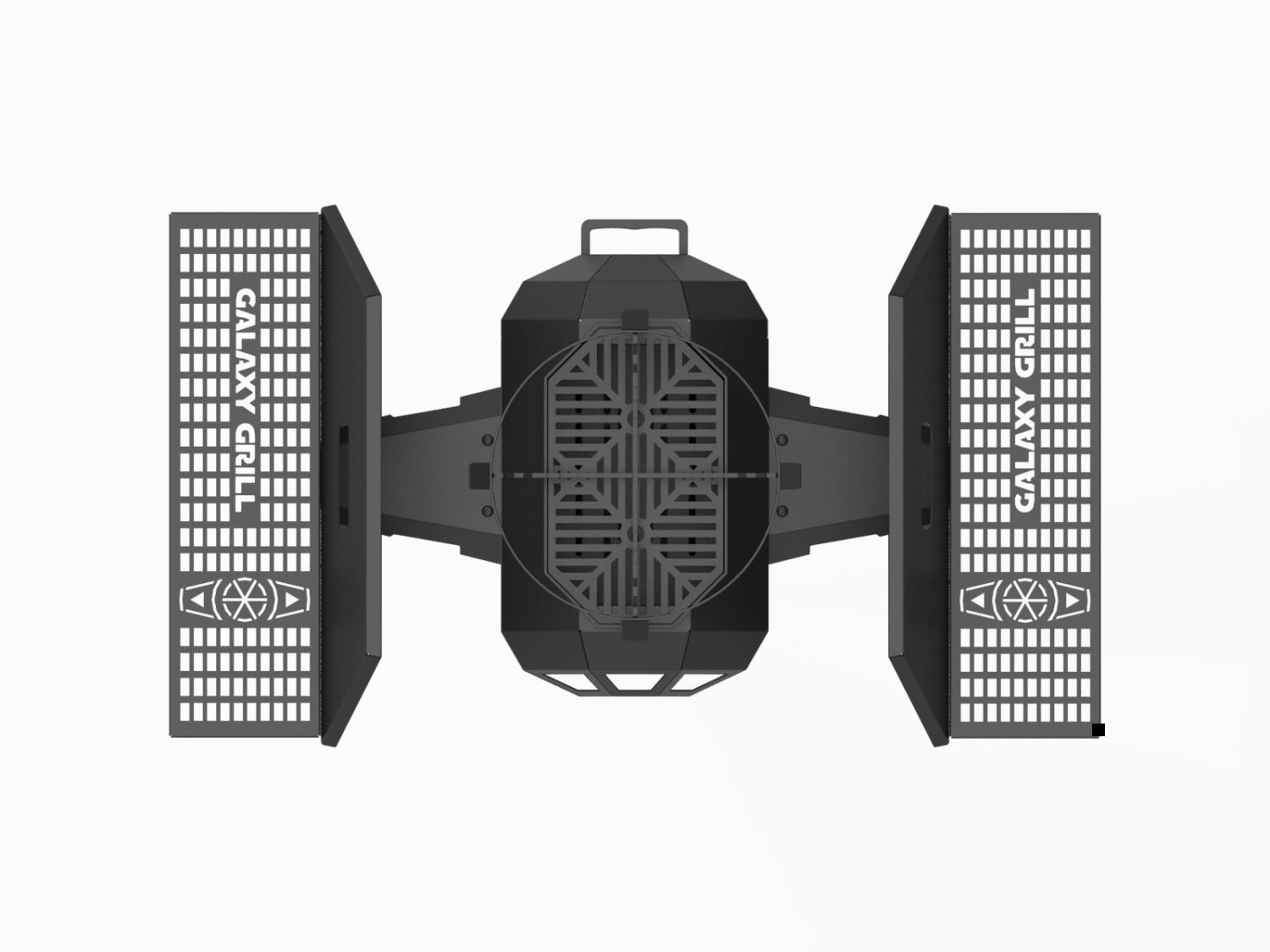 Tie Fighter BBQ Grill - Galaxy Grill Star Wars BBQ