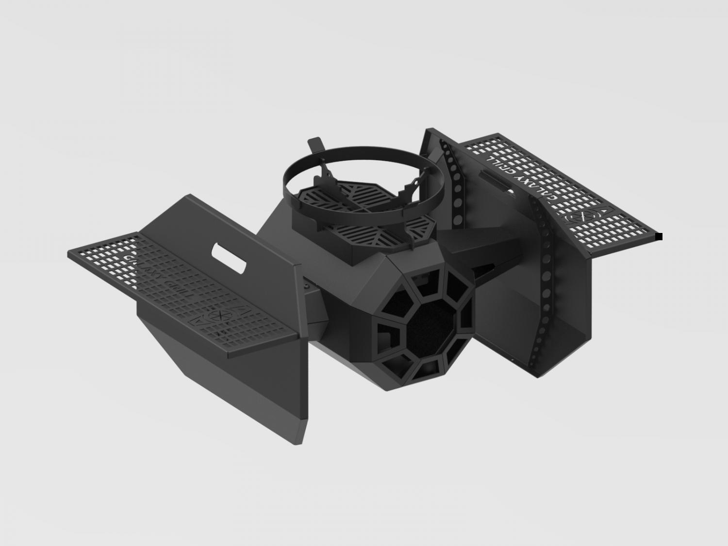 Tie Fighter BBQ Grill - Galaxy Grill Star Wars BBQ
