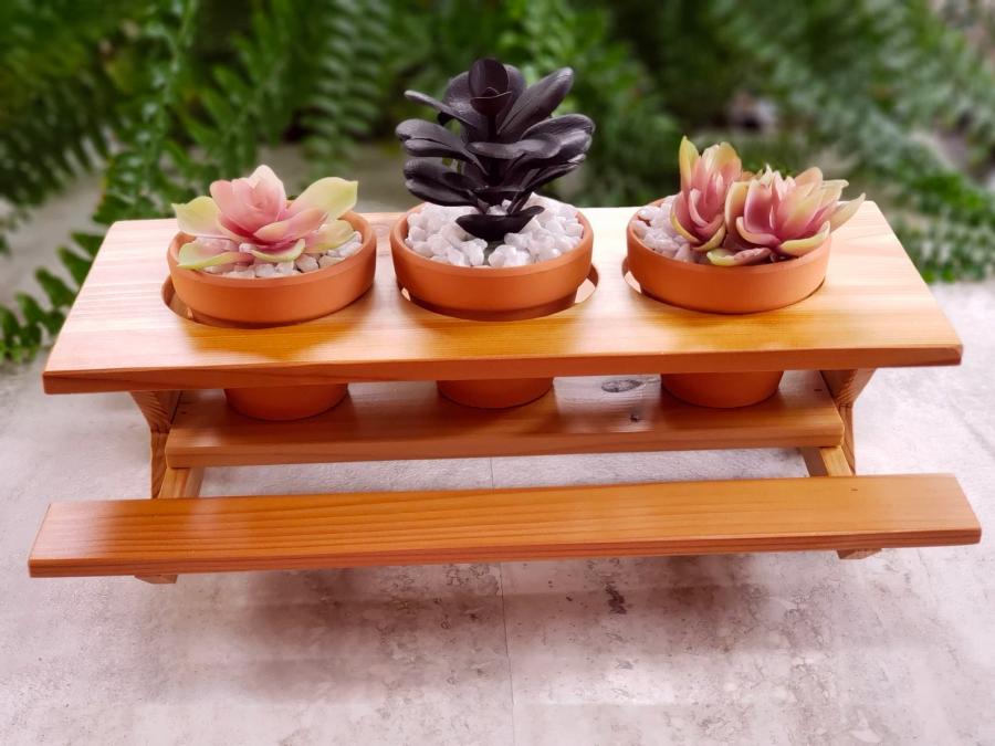Tiny Condiment Picnic Table