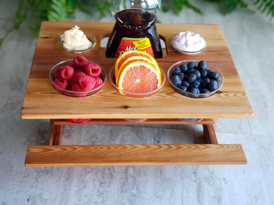 Tiny Condiment Picnic Table
