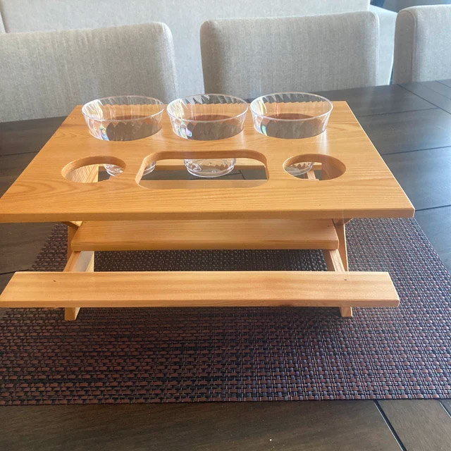 Tiny Condiment Picnic Table