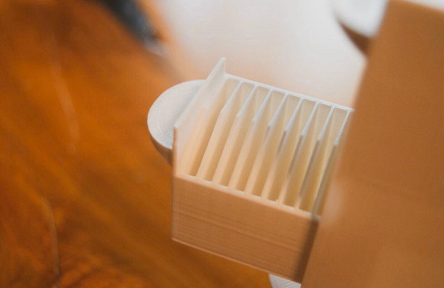 Tiny Filing Cabinet For SD Cards - 3D Printed Mini Filing Cabinet that holds micro SD cards