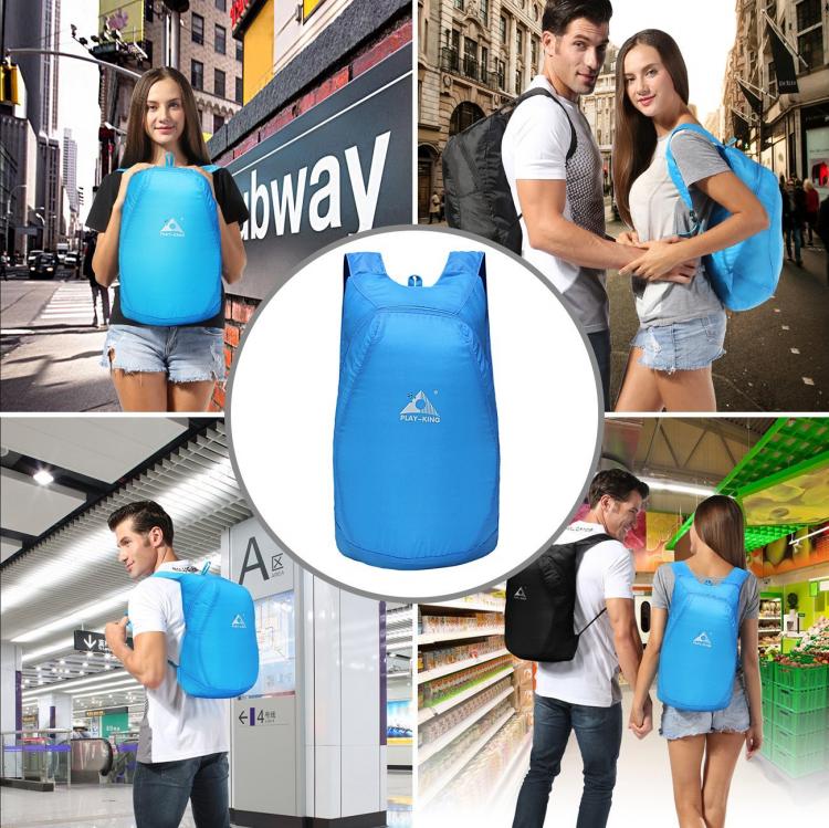 Tiny Packable Backpack Expands To Full Size Backpack - Tiny key-chain backpack