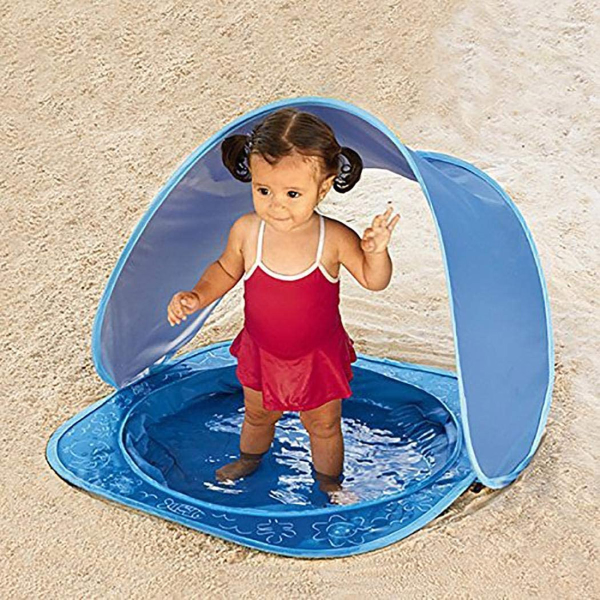 Tiny Portable Baby Pool Beach Tent